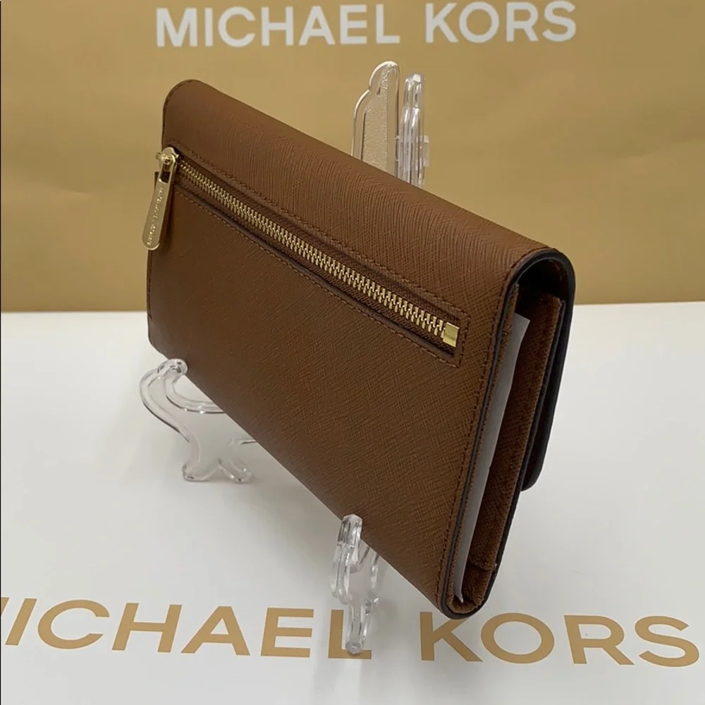 Michael Kors Jet Set Travel Lg Trifold Wallet